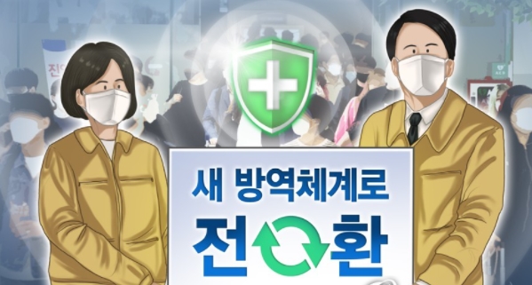 코로나19 단계적 방역 완화 정책 '위드 코로나'./사진출처=연합뉴스