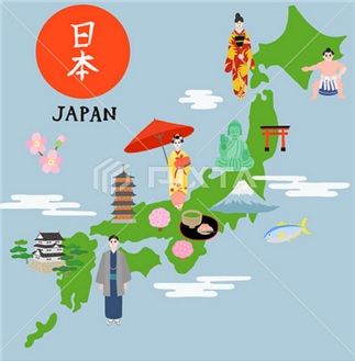 일본 관광 포스터./사진=pixta.jp