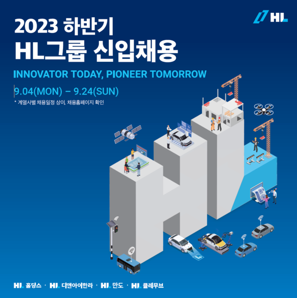 2023 하반기 HL그룹 신입채용 포스터. 사진=HL그룹