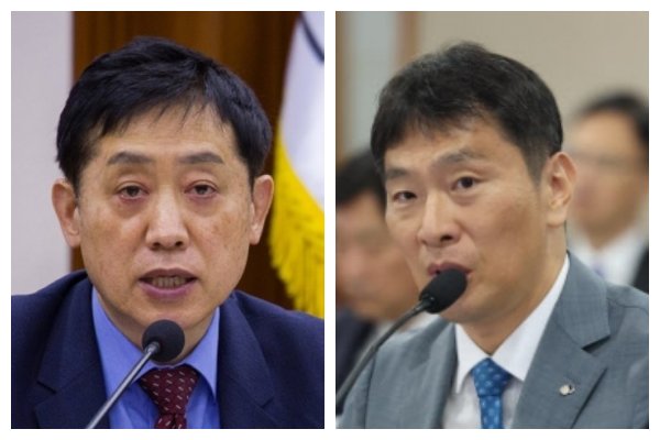 김주현 금융위원장(왼쪽)과 이복현 금감원장. 사진=연합뉴스