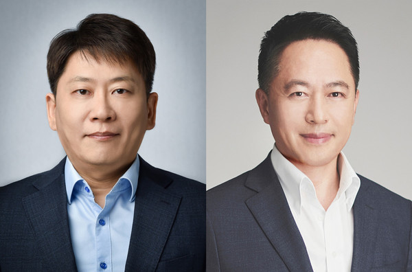 LG에너지솔루션 신임 CEO로 선임된 김동명 사장(왼쪽)과 연임에 성공한  최윤호 삼성SDI 대표이사 사장. 사진=각 사