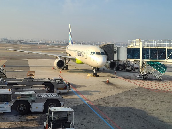 서울시 강서구 김포공항 계류장에 저비용항공사(LCC) 항공기가 멈춰 서 있는 모습. 사진=최양수 기자