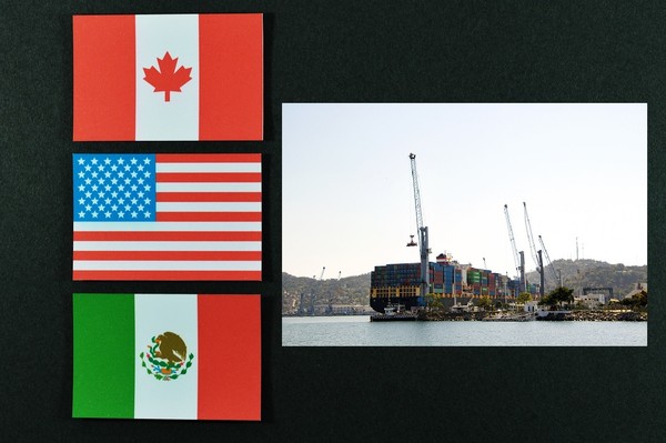 미국·멕시코·캐나다 신북미자유무역협정(USMCA·United States-Mexico-Canada Agreement) 이미지. 사진=픽사베이